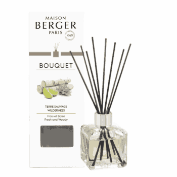 Perfuma y neutraliza los olores con el mikado Terre Sauvage 100 ml de Maison Berger