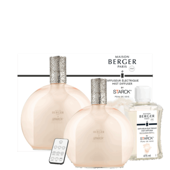 Perfuma tu hogar con el difusor eléctrico Starck y la bruma Peau de Soie