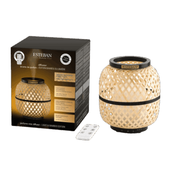 Perfuma tu hogar con el difusor eléctrico de perfume de ambiente Bambou y Lumiere de Esteban Paris
