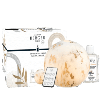 Perfuma el entorno de tu hogar con el difusor de perfume de ambiente Marbrure y su aroma Liliflora de Maison Berger