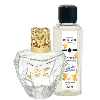 Perfuma y purifica tu hogar con la lámpara catalítica Lolita Lempicka Transparente