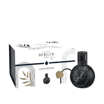 Perfuma y purifica tu hogar eliminando olores con la lámpara catalítica Marbrure Noir de Maison Berger