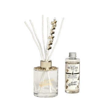 Perfuma y protege tu hogar de olores no deseados con el mikado Lolita Lempicka Bijou Transparente de Maison Berger