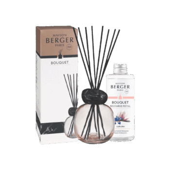 Perfuma y decora el entorno de tu hogar fácilmente con el mikado Liliflora Mineral Noir de Maison Berger