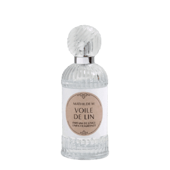 Perfuma tu hogar y sus tejidos con el perfume de textil Voile de Lin de Mathilde M.