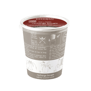 Perfuma tu hogar con la recarga de vela perfumada Teck & Tonka