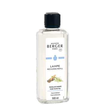 Perfuma tu hogar con la recarga para lámpara catalítica Thé Blanc Pureté