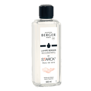 Perfuma y purifica tu hogar con la recarga para lámpara catalítica Peau de Soie 500 ml de Maison Berger