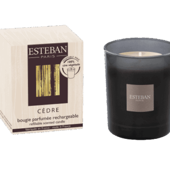 Perfuma tu hogar con la vela perfumada recargable Cèdre