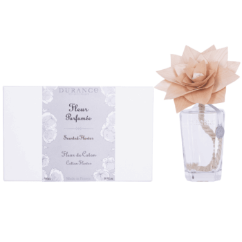 Perfuma y evita que se generen malos olores en tu hogar con el bouquet para hogar Flor de Algodón 500 ml de Durance