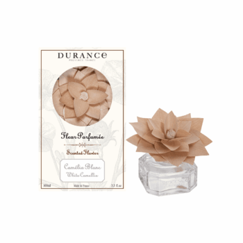 Perfuma y evita que se generen malos olores en tu hogar con el bouquet para hogar Camelia Blanca 100 ml de Durance