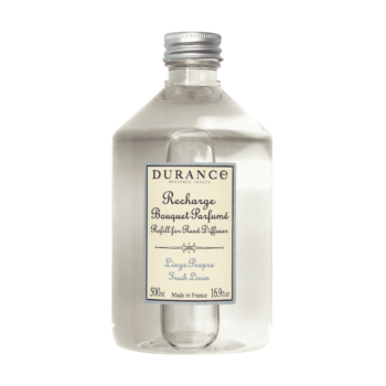 Sigue perfumando y evitando olores en tu hogar con el recambio de mikado o bouquet Ropa Limpia 500 ml de Durance