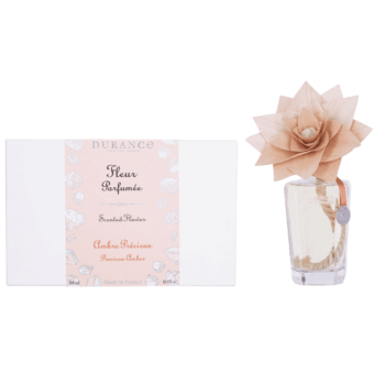 Perfuma y evita que se generen malos olores en tu hogar con el bouquet para hogar con flor de madera Ámbar Precioso 500 ml de Durance