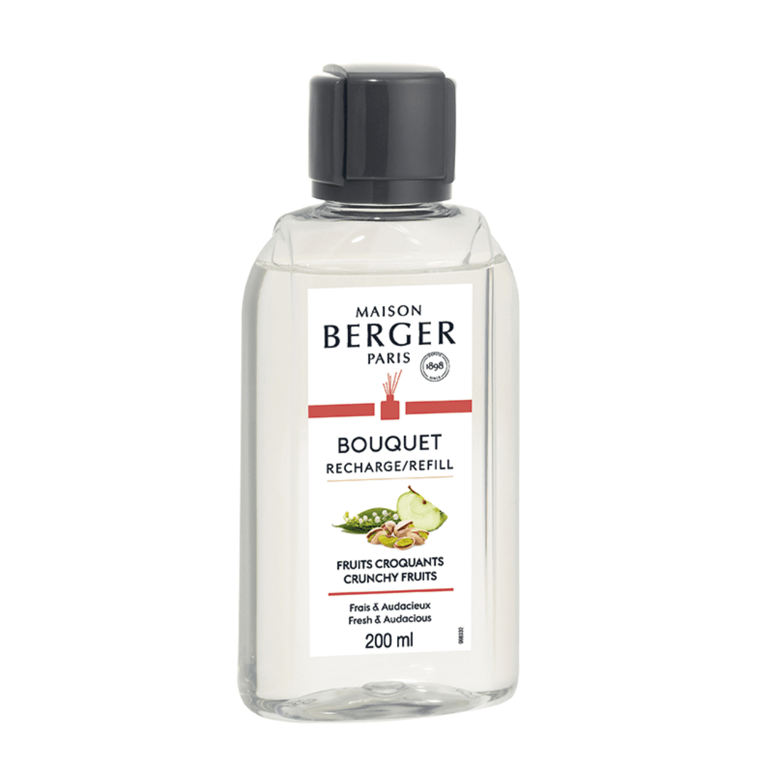 Rellena tus recipientes de varillas con el recambio de mikado Fruits Croquants de Maison Berger