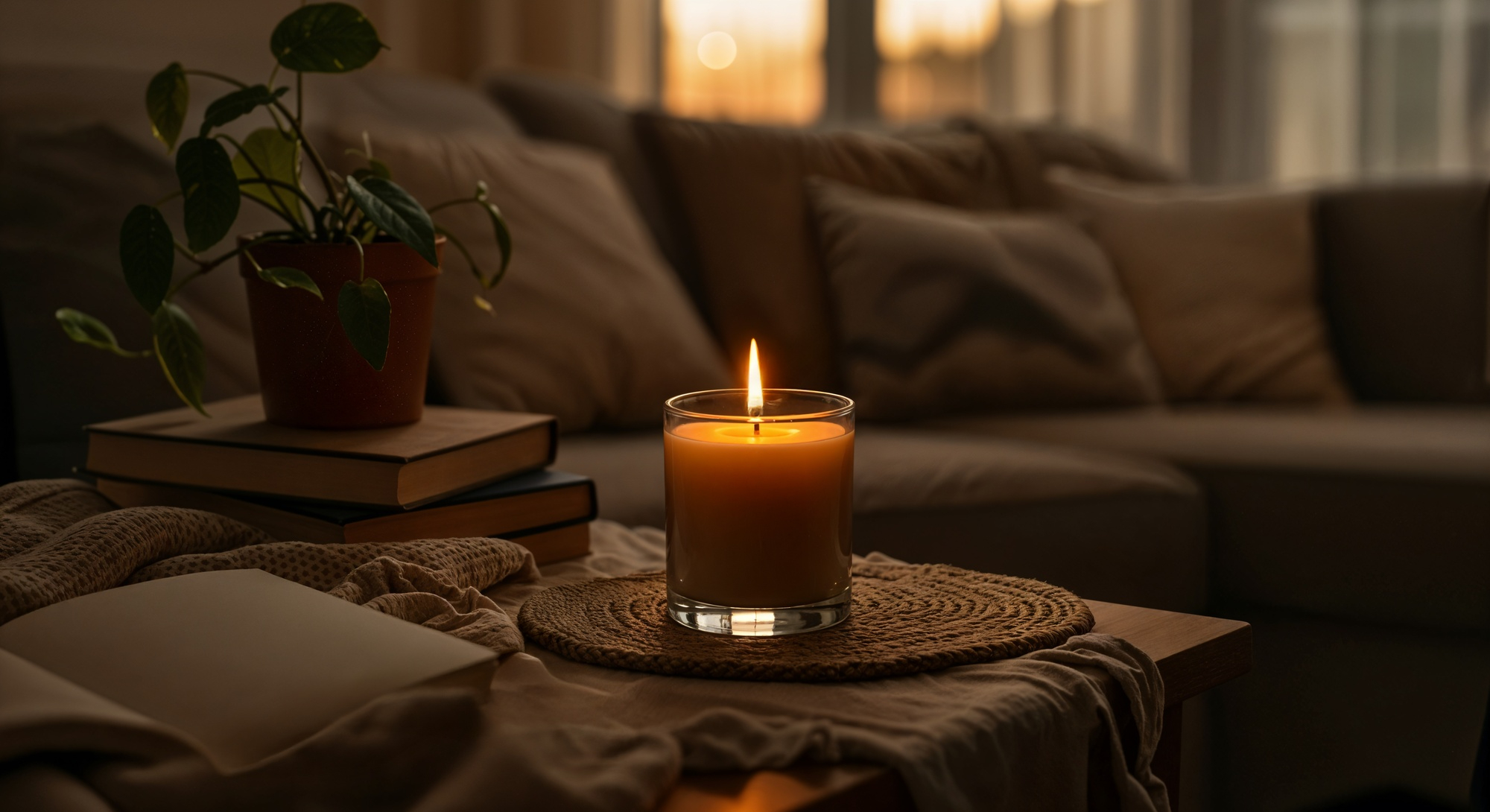 vela aromática casera