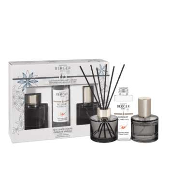 Perfuma tu hogar con el mini mikado y con el perfume de ambiente Pétillance Exquise de Maison Berger