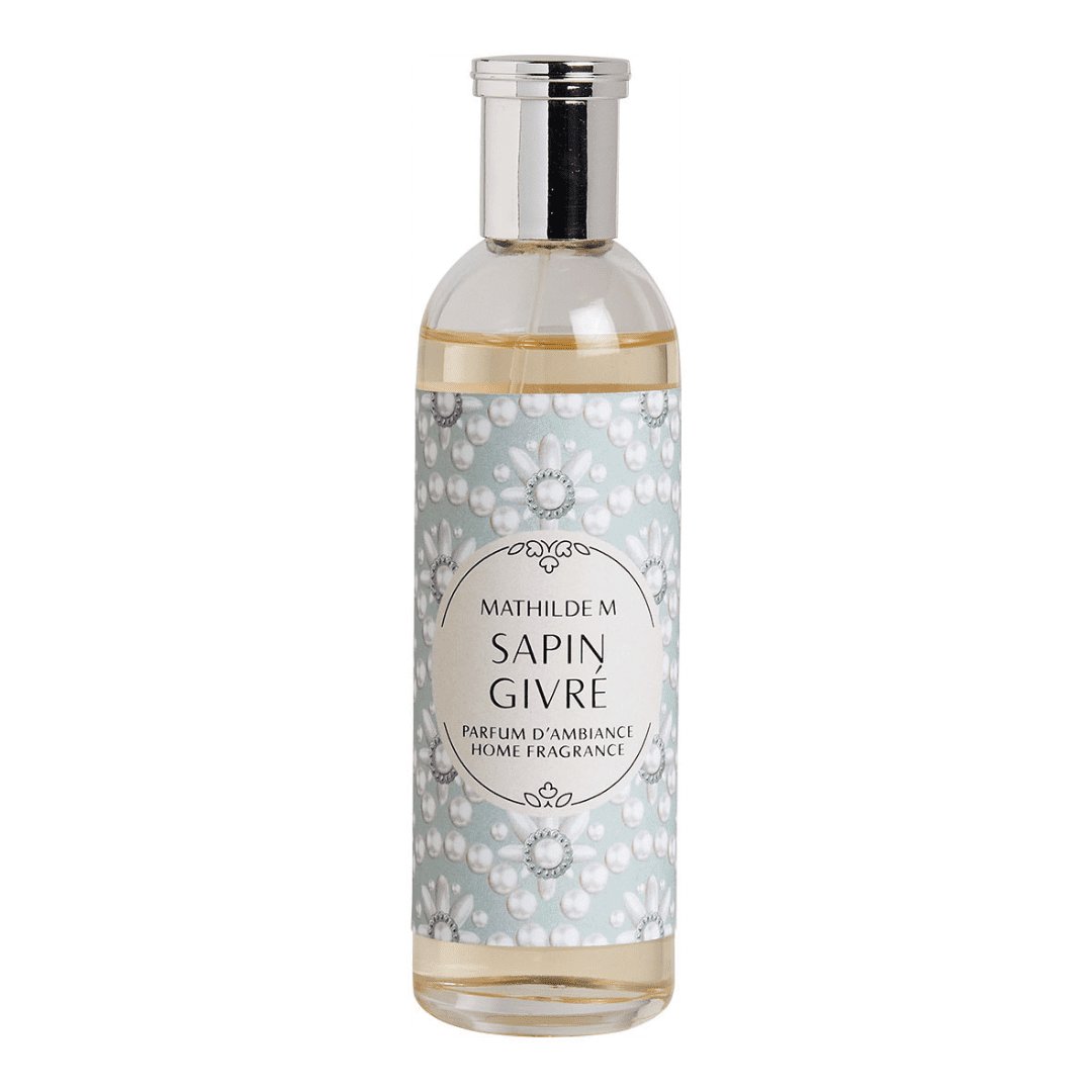 Perfuma tu hogar de forma fácil, inmediata e intensa con el perfume de ambiente Sapin Givré 90 ml de Mathilde M.